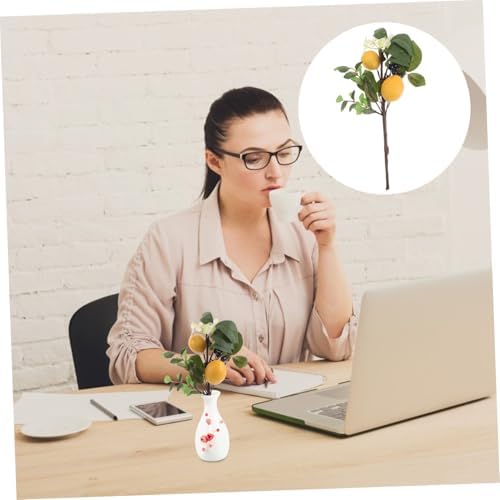 ERINGOGO Spring Pick Artificial Fruit Branches Decor