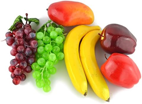 Jedfore Artificial Fruit Set 17pcs Mixed Fruits