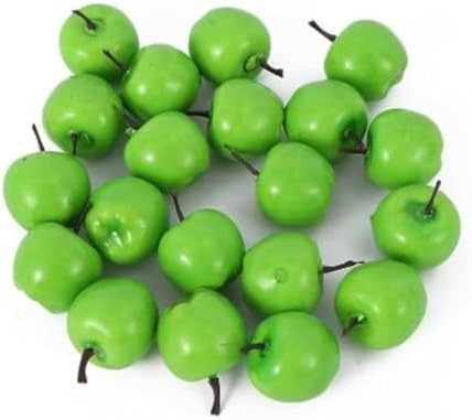 20Pcs Green Mini Artificial Lemon Oranges for Home Decor