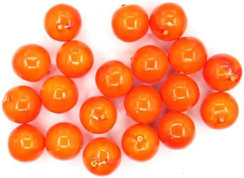 20Pcs Artificial Orange Fruit Decor for Home Kitchen