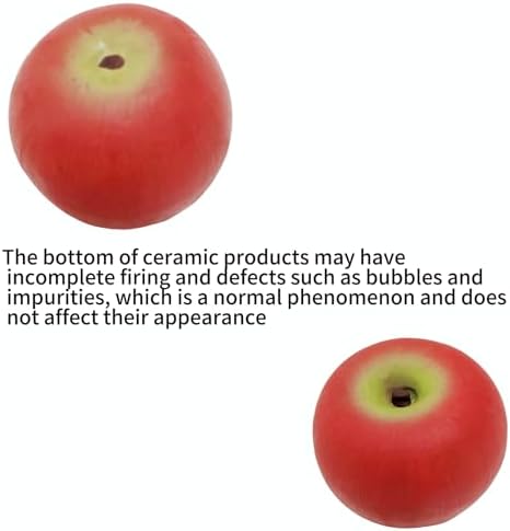 WF Tea Pet Decorative Red Apple Ornament