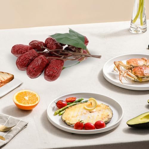 Realistic Red Dates Artificial Fruit Decorations