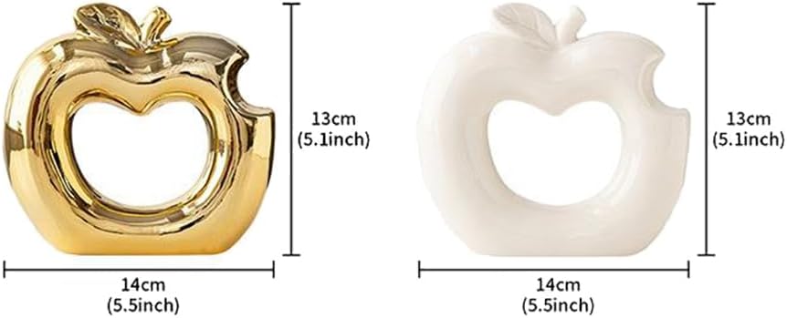 Alipher Ceramic Fruit Ornament White 1PCS