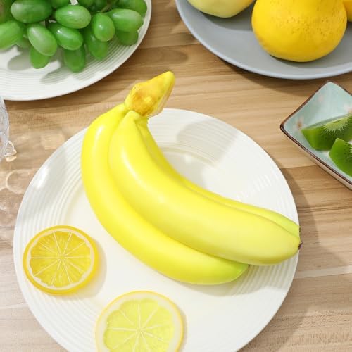 MAGICLULU 1PC Fake Banana Bunch Prop