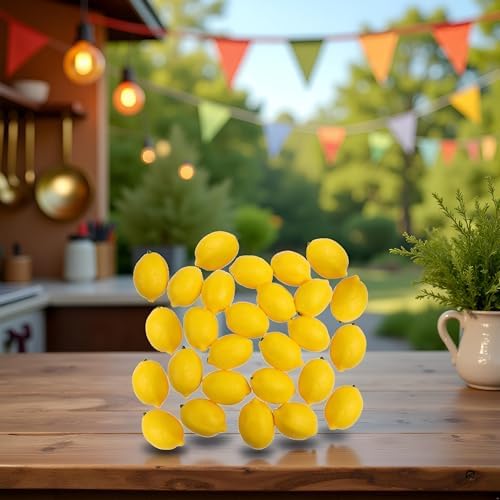 10Pcs Artificial Mini Lemon Decor for Home Party Festival