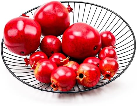 Meiwlong 15Pcs Artificial Pomegranates Decorations
