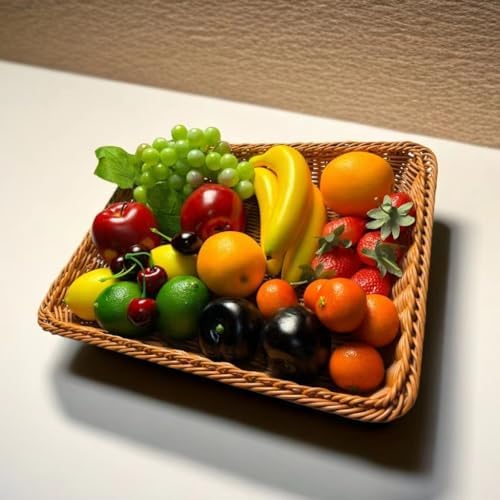27PCS Realistic Artificial Fruit Decor Set