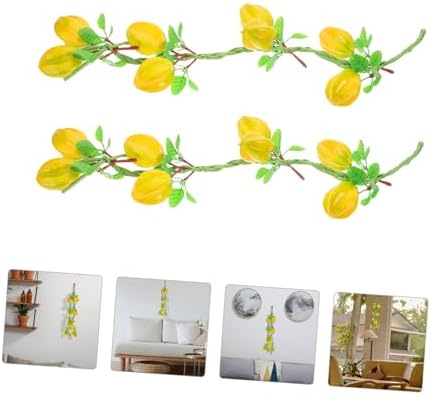 GRIRIW 2Pcs Artificial Star Fruit Garland