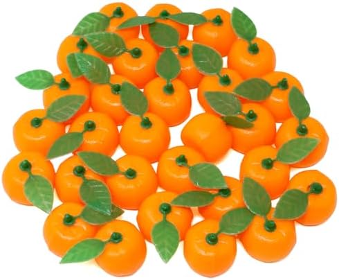 Honbay 30PCS Realistic Artificial Plastic Oranges