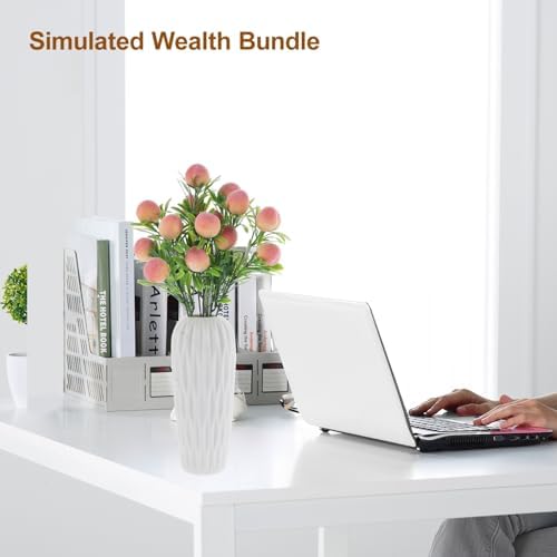 MAGICLULU Artificial Peach Branches for Decor