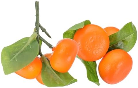 PATIKIL 2 Clusters Artificial Mini Orange