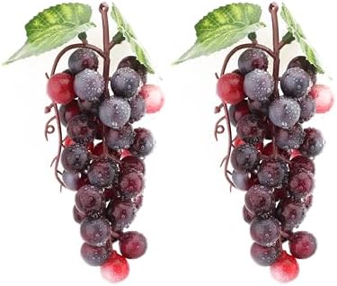 2PCS Artificial Grapes with Vines for Decorations