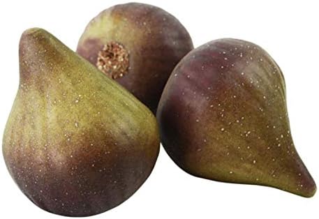 6Pcs Artificial Fig Lifelike Home Decoration