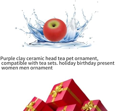 WF Tea Pet Decorative Red Apple Ornament