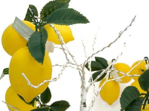 Bright Yellow Artificial Lemons for Party Decor