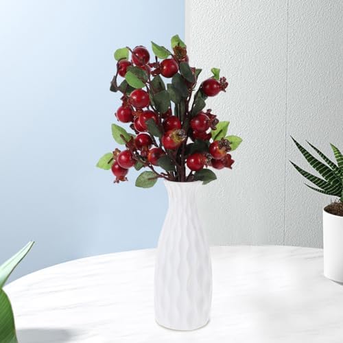 Alipis Artificial Pomegranate Branches for Christmas Decor