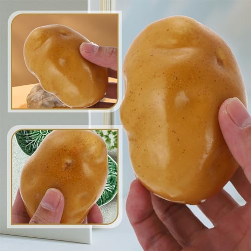 Operitacx 12 Pcs Realistic Potato Decor Props
