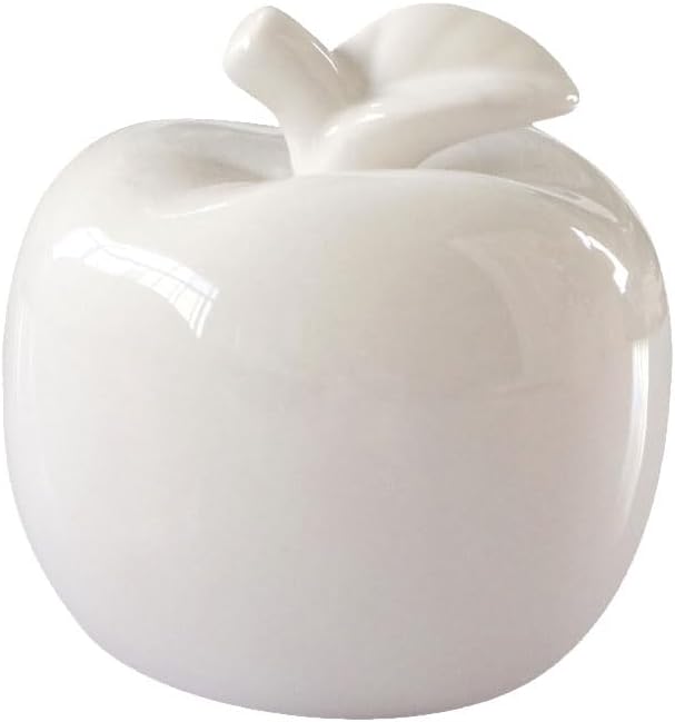 Alipher Decorative Fruit Ceramic Statue 1PCS White