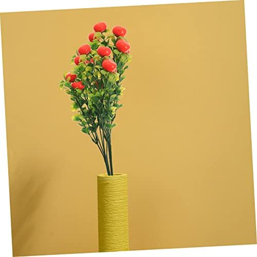 2Pcs Artificial Fruit Branches Realistic Decor