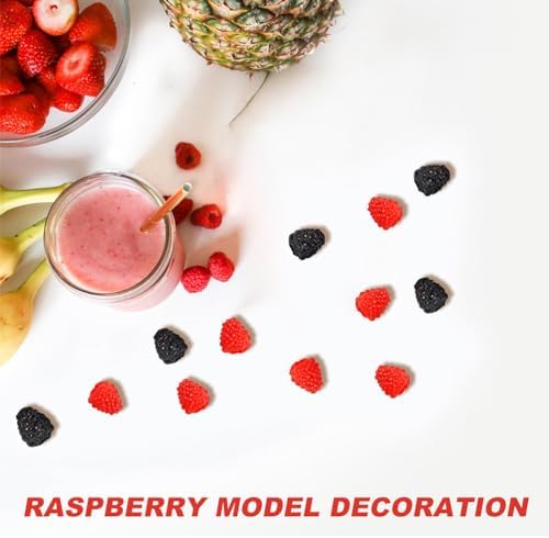 LUOZZY Artificial Raspberries Kitchen Decoration Props