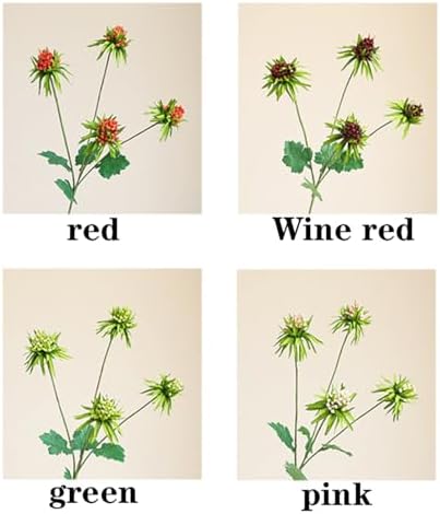 3PCS Artificial Eryngium Foam Fruit for Home Decor