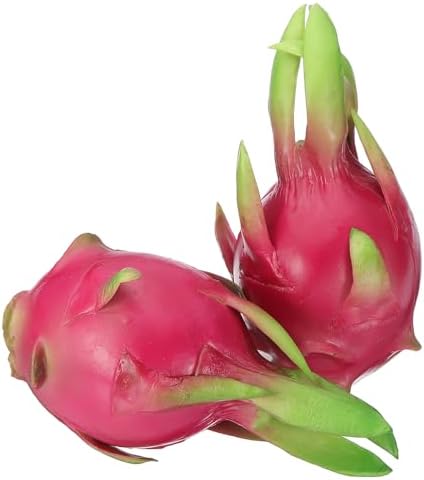 PATIKIL 2 Pcs Artificial Pitaya for Decor and Photography
