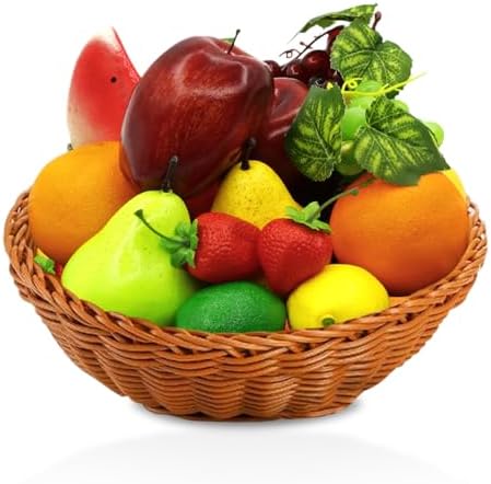 13 Pcs Artificial Fruit Set Plastic Foam Fruits Decor