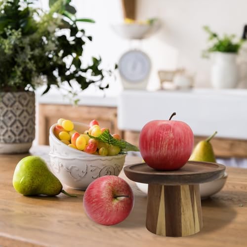 HEVSTIL 2 Pack Artificial Apple for Decor and Photography