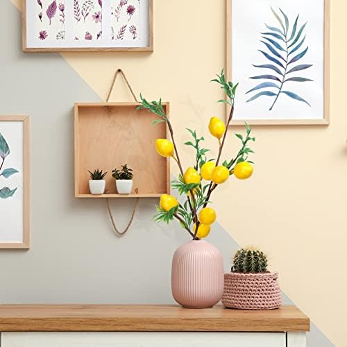 Patelai Artificial Lemon Branches 10 Pack Farmhouse Decor