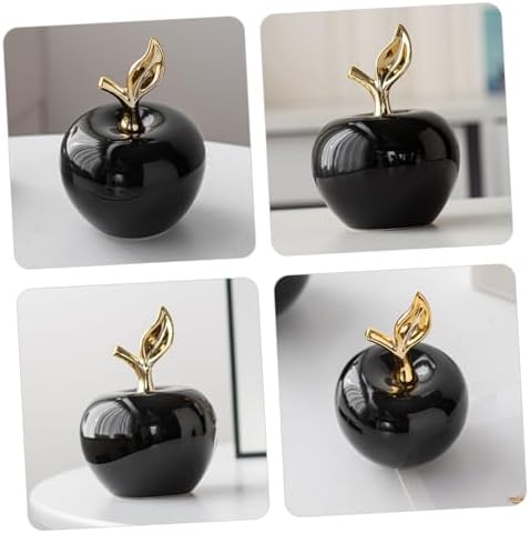 Zerodeko Lifelike Ceramic Apple Christmas Ornament