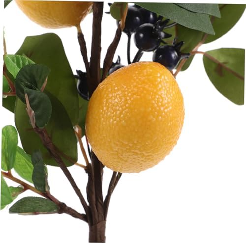 Unomor Artificial Spring Lemon Blueberry Fruit Branch