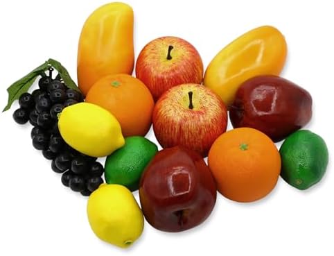 13Pcs Artificial Fruit Decor Set for Home Kitchen Party