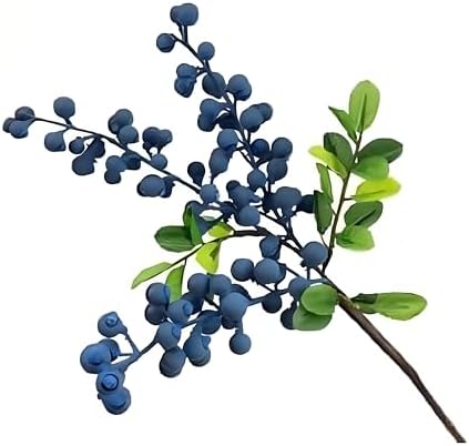 Tiosen Artificial Blueberry Stem Decor