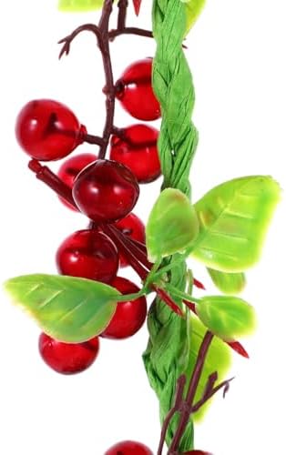 Amosfun Artificial Grape Vine Bunch Decoration