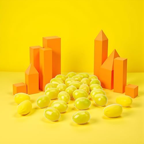 20Pcs Yellow Mini Fake Lemon Fruit Decor 1
