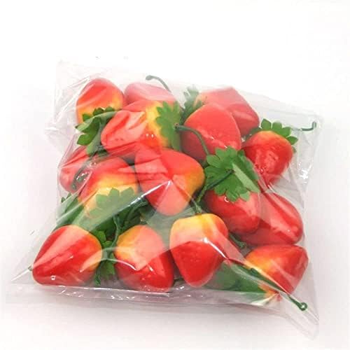 20Pcs Yellow Mini Fake Lemon Fruit for Home Decor