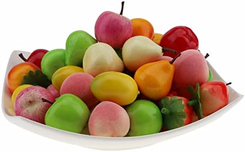 Gresorth Artificial Mini Fruit Decor Set