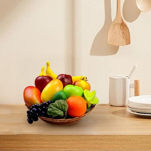 12 Pcs Artificial Fruits Set for Kitchen Decor