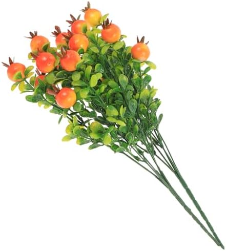 2Pcs Artificial Fruit Plants for Dining Table Centerpieces
