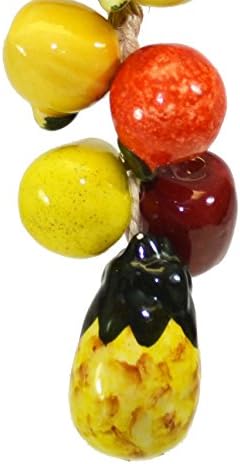 Laredo Small Ceramic Fruit String 165 Inch 11 Fruits