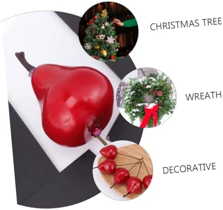 Zerodeko 12Pcs Artificial Pear Christmas Decor
