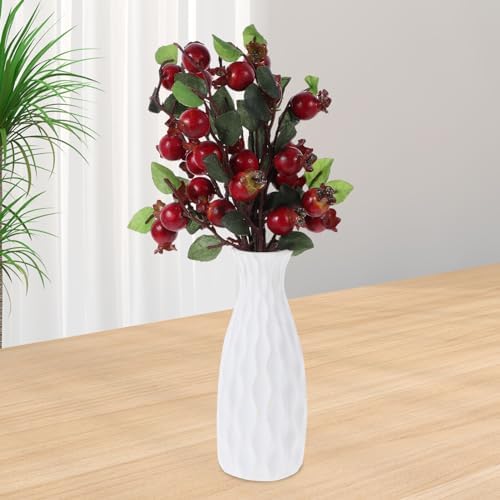 Alipis Artificial Pomegranate Branches for Christmas Decor