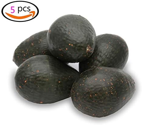 5pcs Artificial Avocados for Home Decor