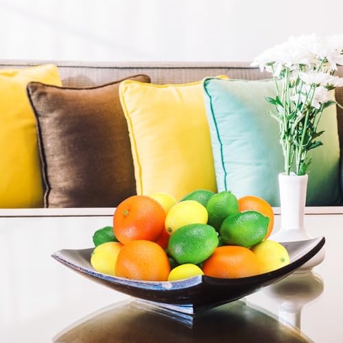 22 Pcs Artificial Lemon Orange Decor Set