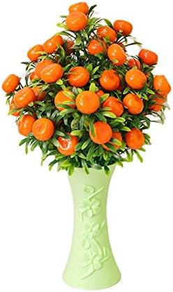 Artificial Lemon Tree Mini Faux Fruit Plant Desk Decoration