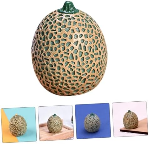 8PCS Unique Decorative Artificial Cantaloupe Props for Home