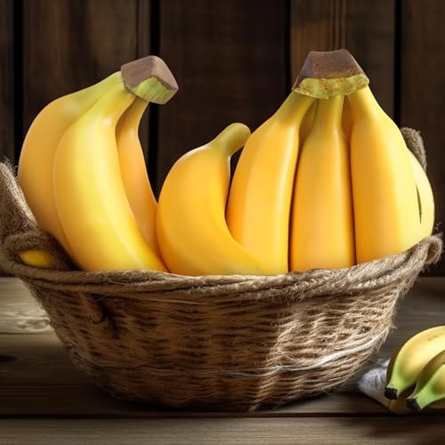 Hiboom Artificial Banana Bunch Display Set