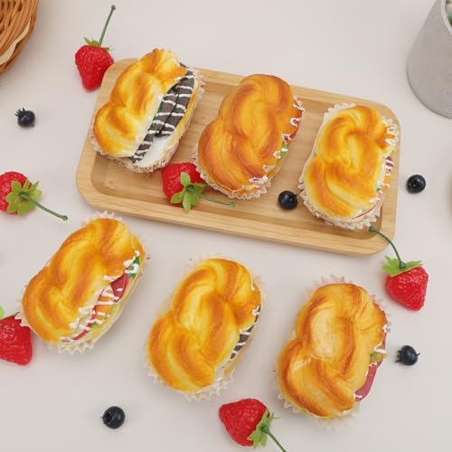 Woration 18pcs Artificial Fruit Set for Display and Photography
