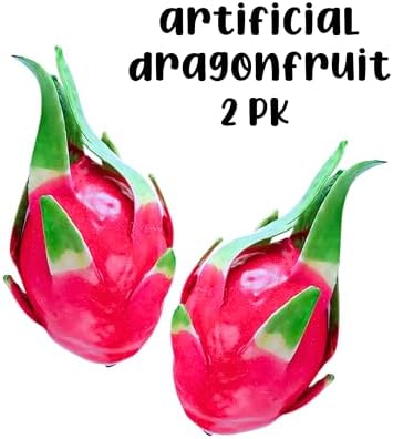 Lashicorn Artificial Dragonfruit Decor 2 Pack 1