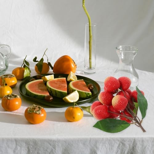Garneck Artificial Lychee Bunch for Home Decor